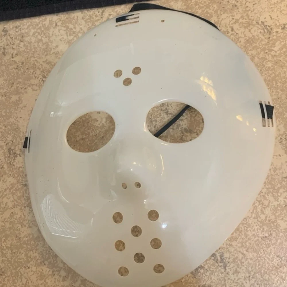 Friday The 13 Jason White Mask.